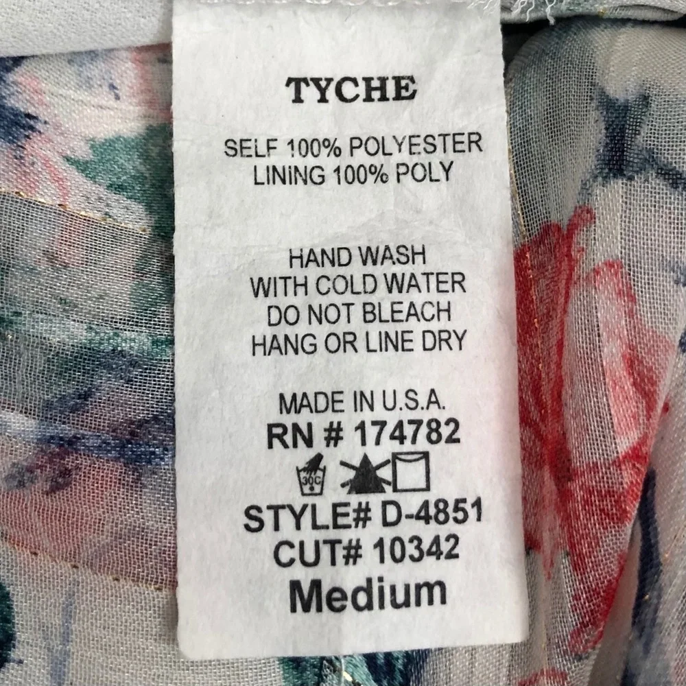 VICI  Floral Ruffle Tiered Babydoll Dress Sz M - Picture 9 of 9